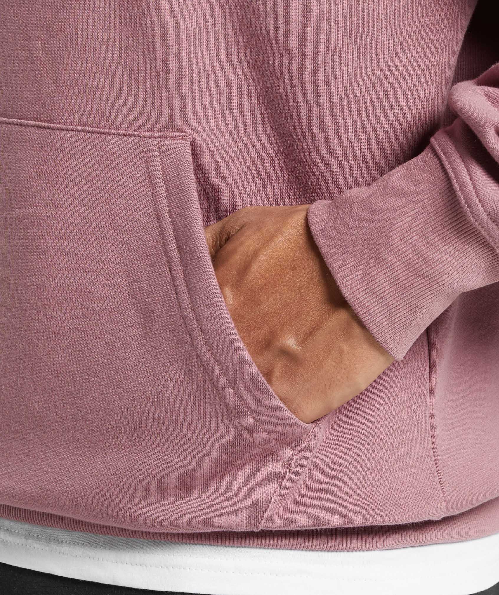 Gymshark Crest Oversized Hoodie Calm Pink