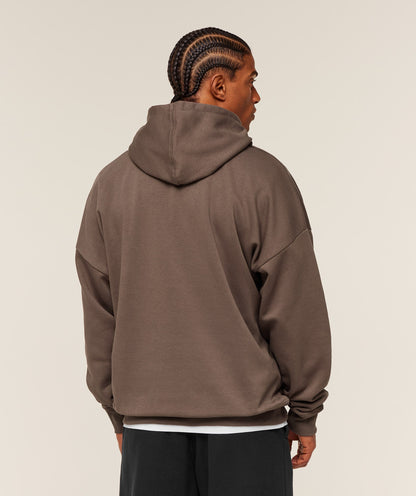 Gymshark Crest Oversized Hoodie Soft Brown