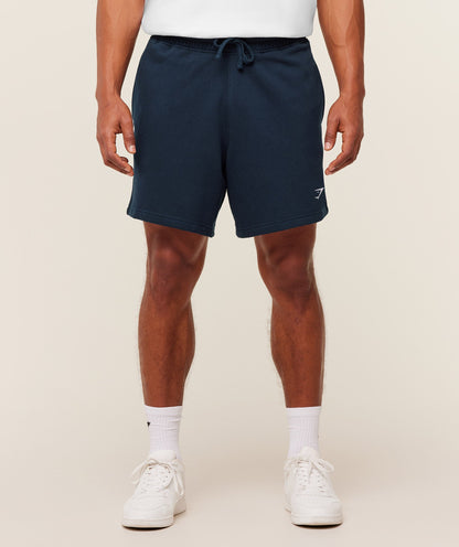 Gymshark Crest Shorts Gs Navy