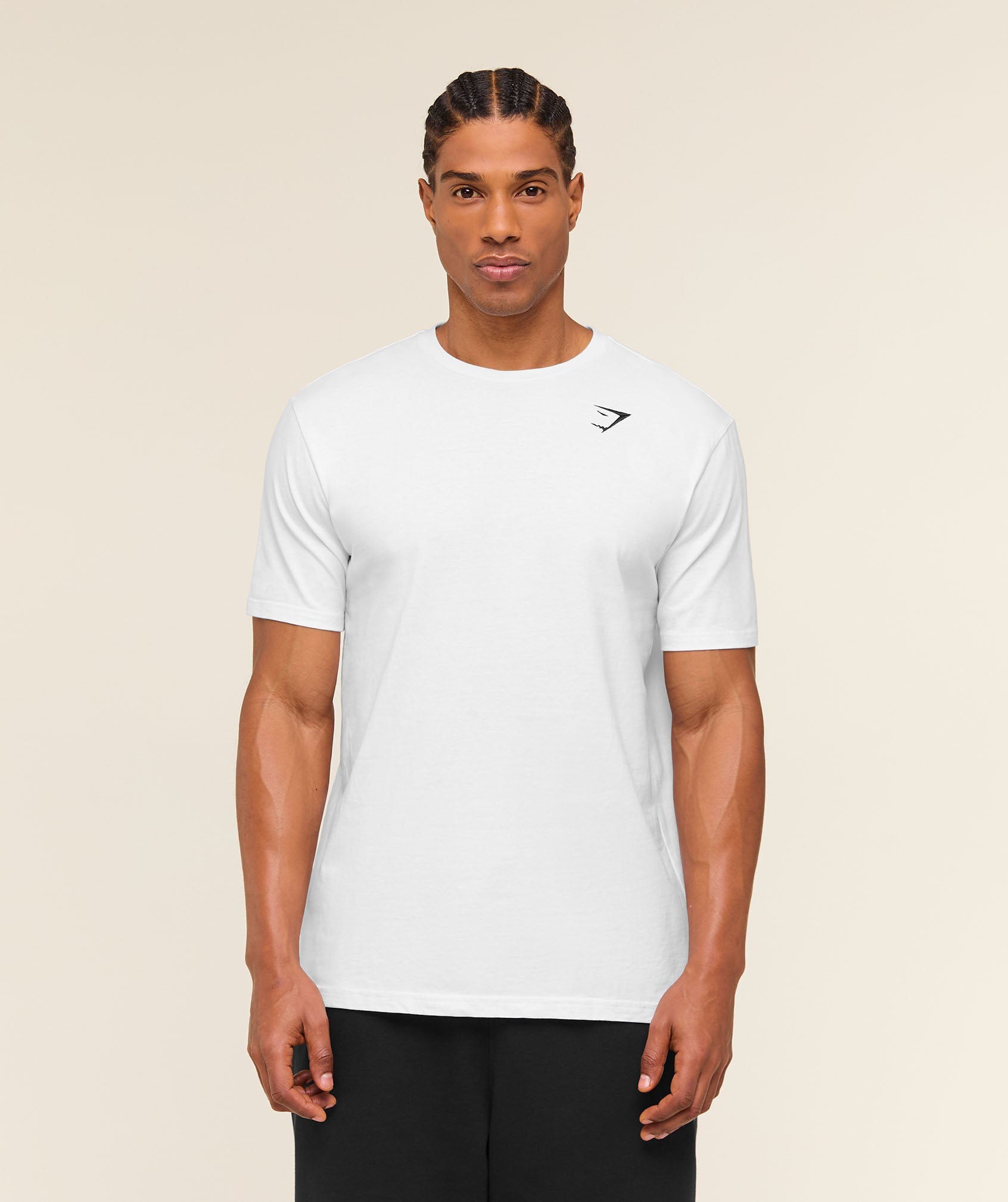 Gymshark Crest T-Shirt White