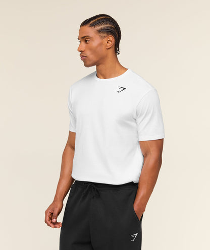 Gymshark Crest T-Shirt White