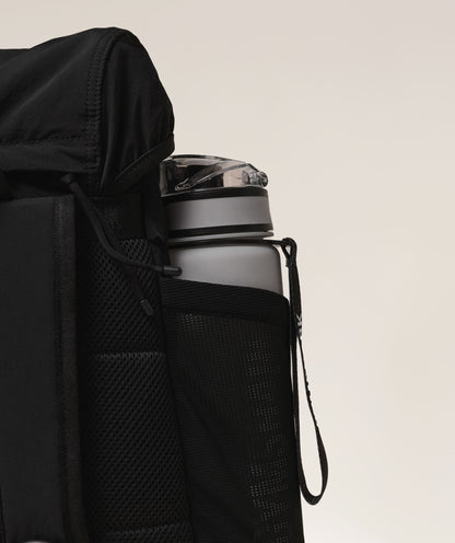 Women's Gymshark Pleat Backpack 2.0 Black
