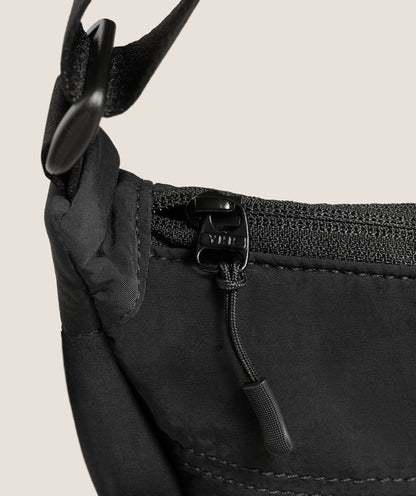 Gymshark Pleat Crossbody Black