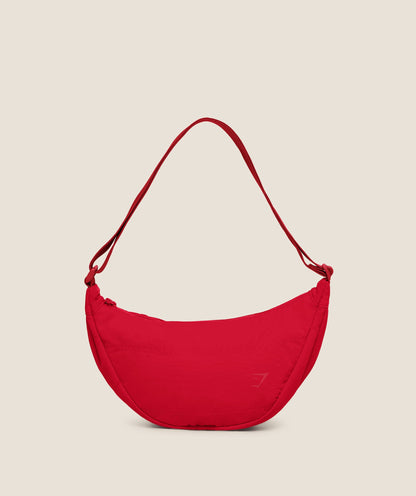 Gymshark Pleat Crossbody Carmine Red