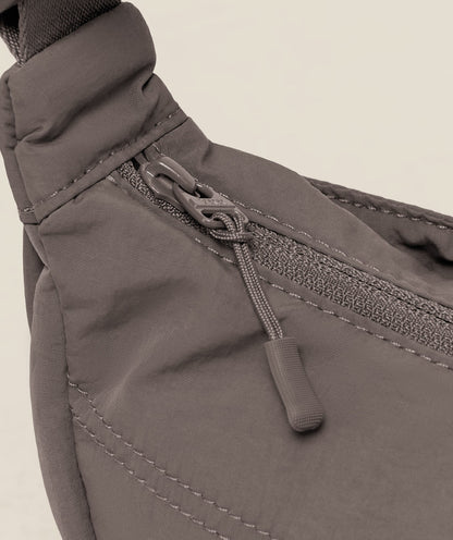 Women's Gymshark Pleat Crossbody Cool Brown