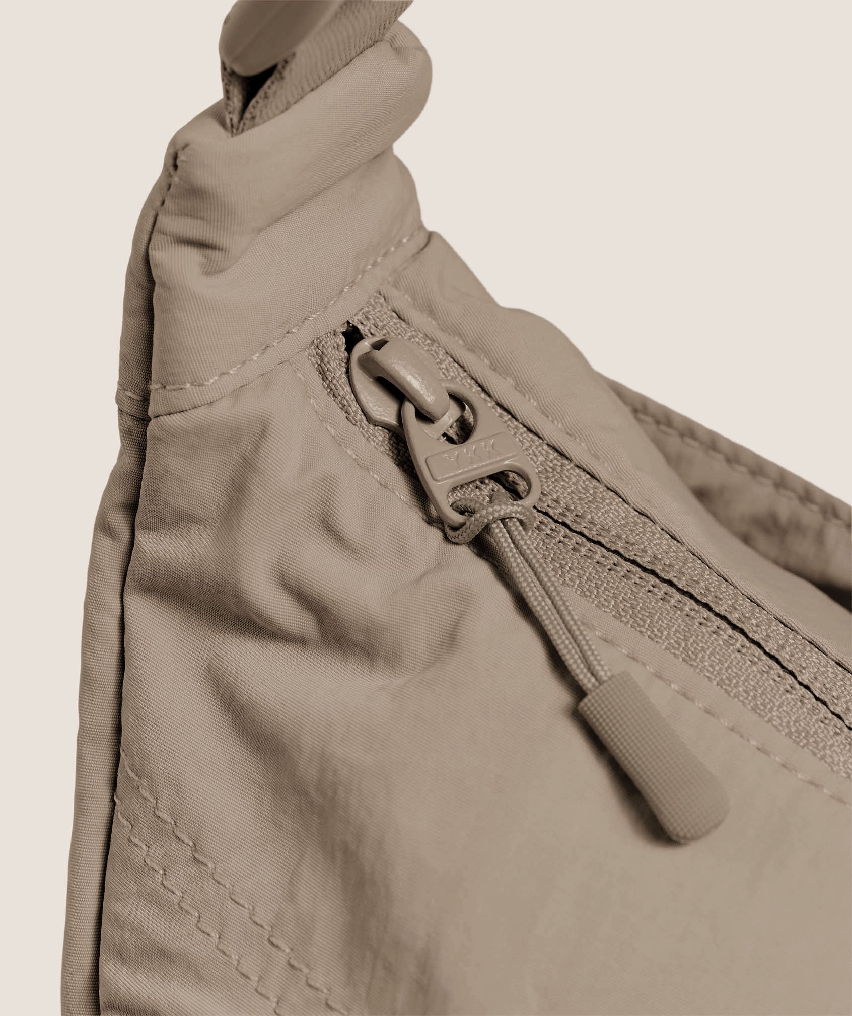 Women's Gymshark Pleat Crossbody Mushroom Grey