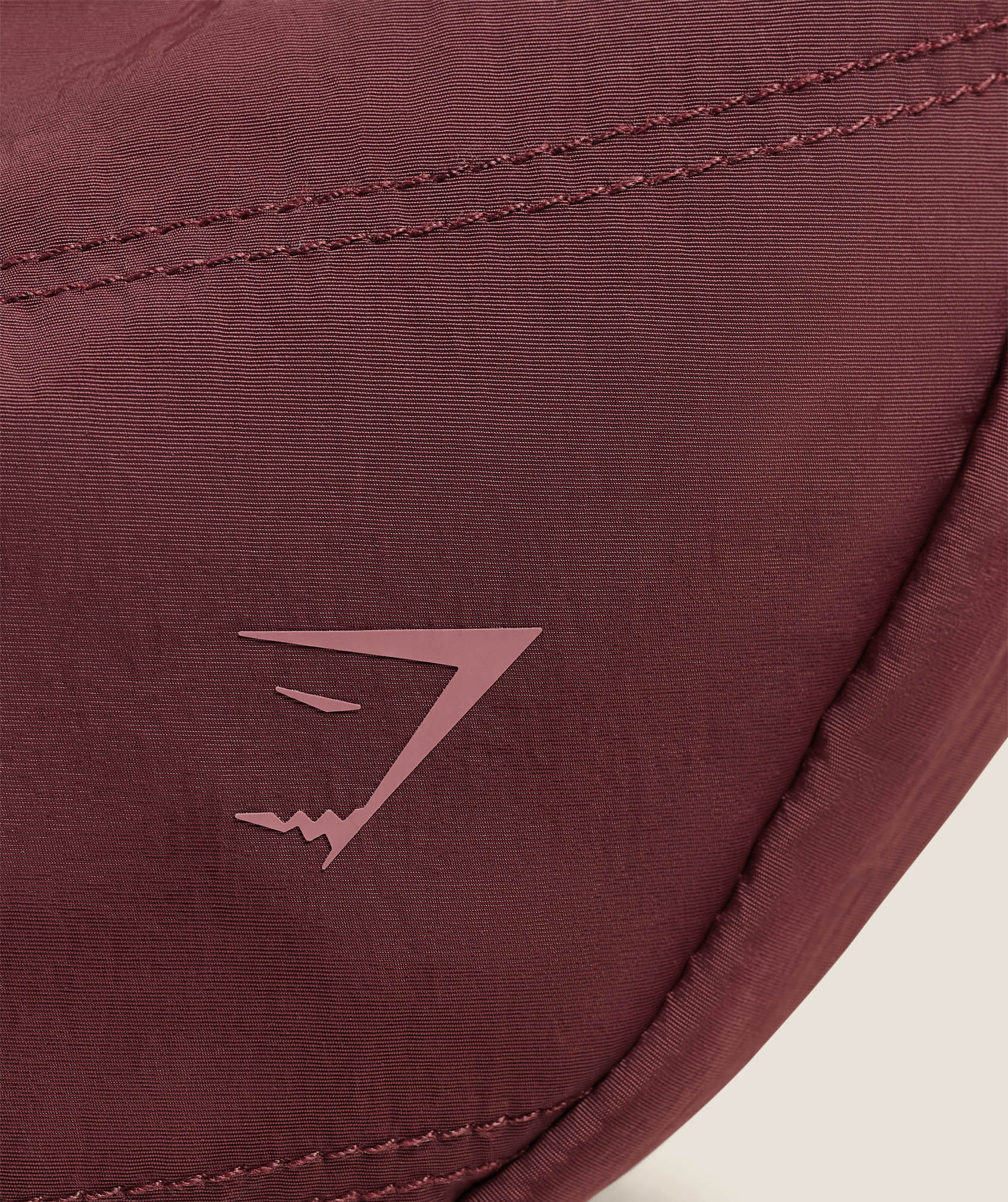 Women's Gymshark Pleat Crossbody Rich Maroon