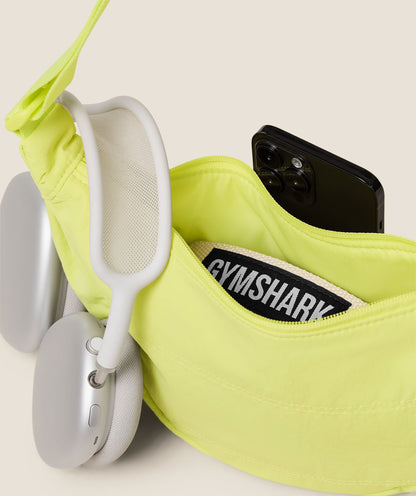 Women's Gymshark Pleat Crossbody Sorbet Yellow