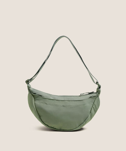 Women's Gymshark Pleat Crossbody Unit Green