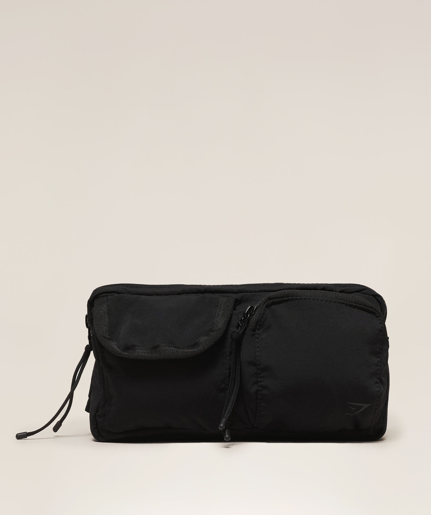 Gymshark Pleat Sling Bag Black