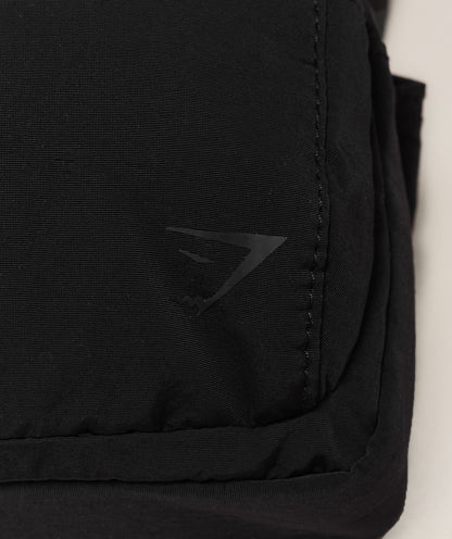 Gymshark Pleat Sling Bag Black