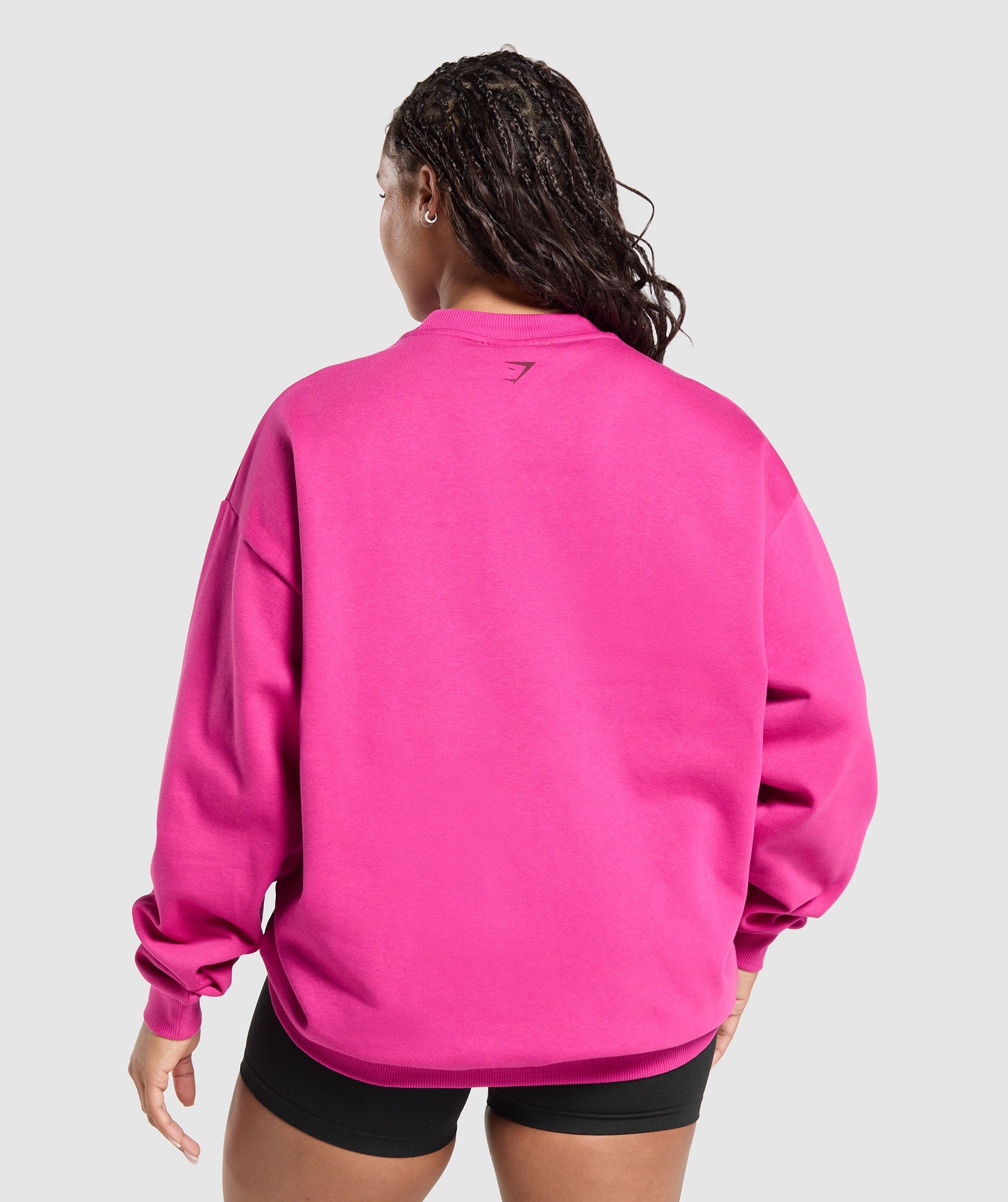Women's Gymshark Graphic Illustration Pullover Winning Pink
