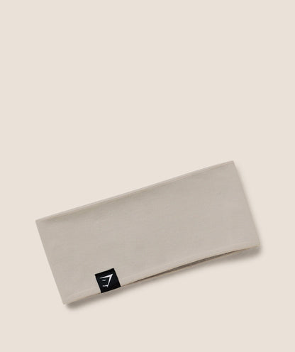 Women's Gymshark Diffuse Sweat Headband Pebble Grey