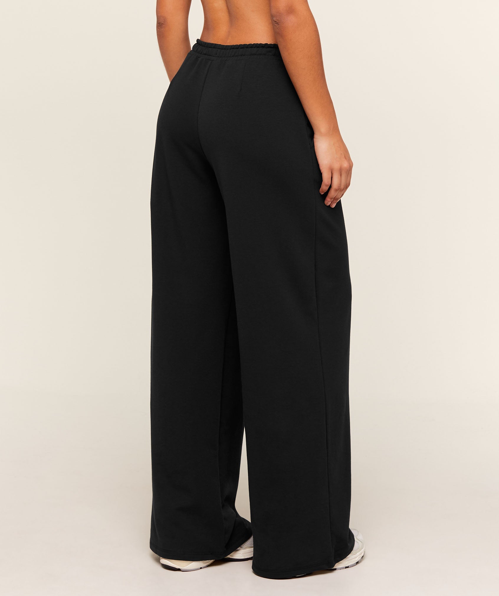 Women's Gymshark Lightweight Wide Leg Pant Tall Black
