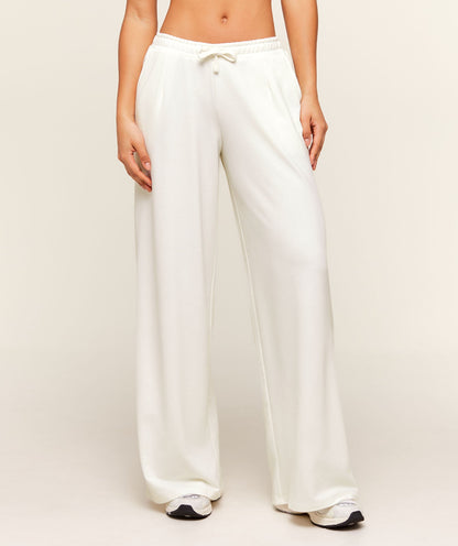 Women's Gymshark Lightweight Wide Leg Pant Tall Soft White