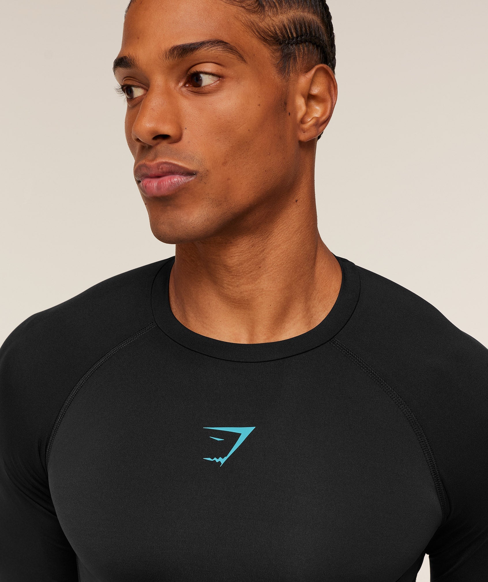 Gymshark Element Baselayer Long Sleeve T-Shirt Black