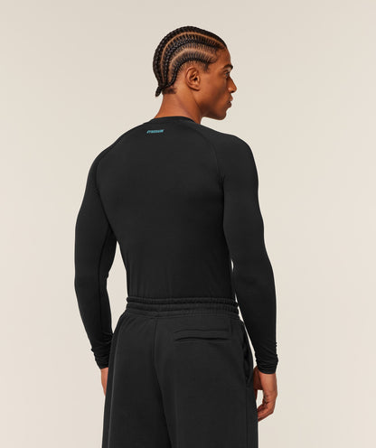 Gymshark Element Baselayer Long Sleeve T-Shirt Black