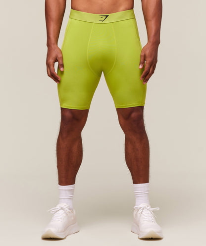 Gymshark Element Baselayer Half Tight Zest Green