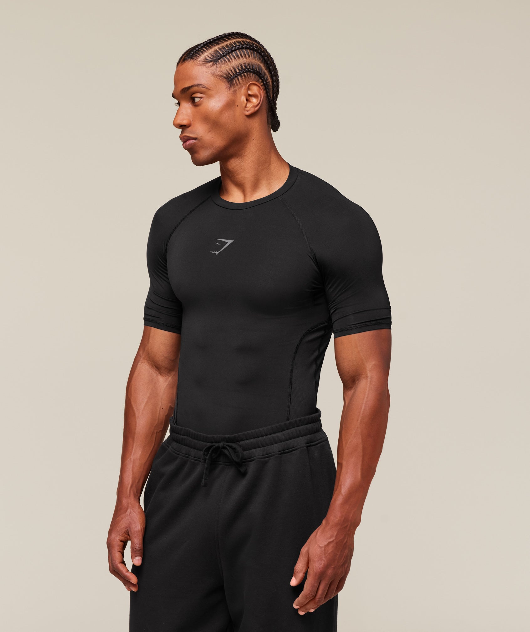 Gymshark Element Baselayer T-Shirt Black