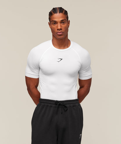 Gymshark Element Baselayer T-Shirt White