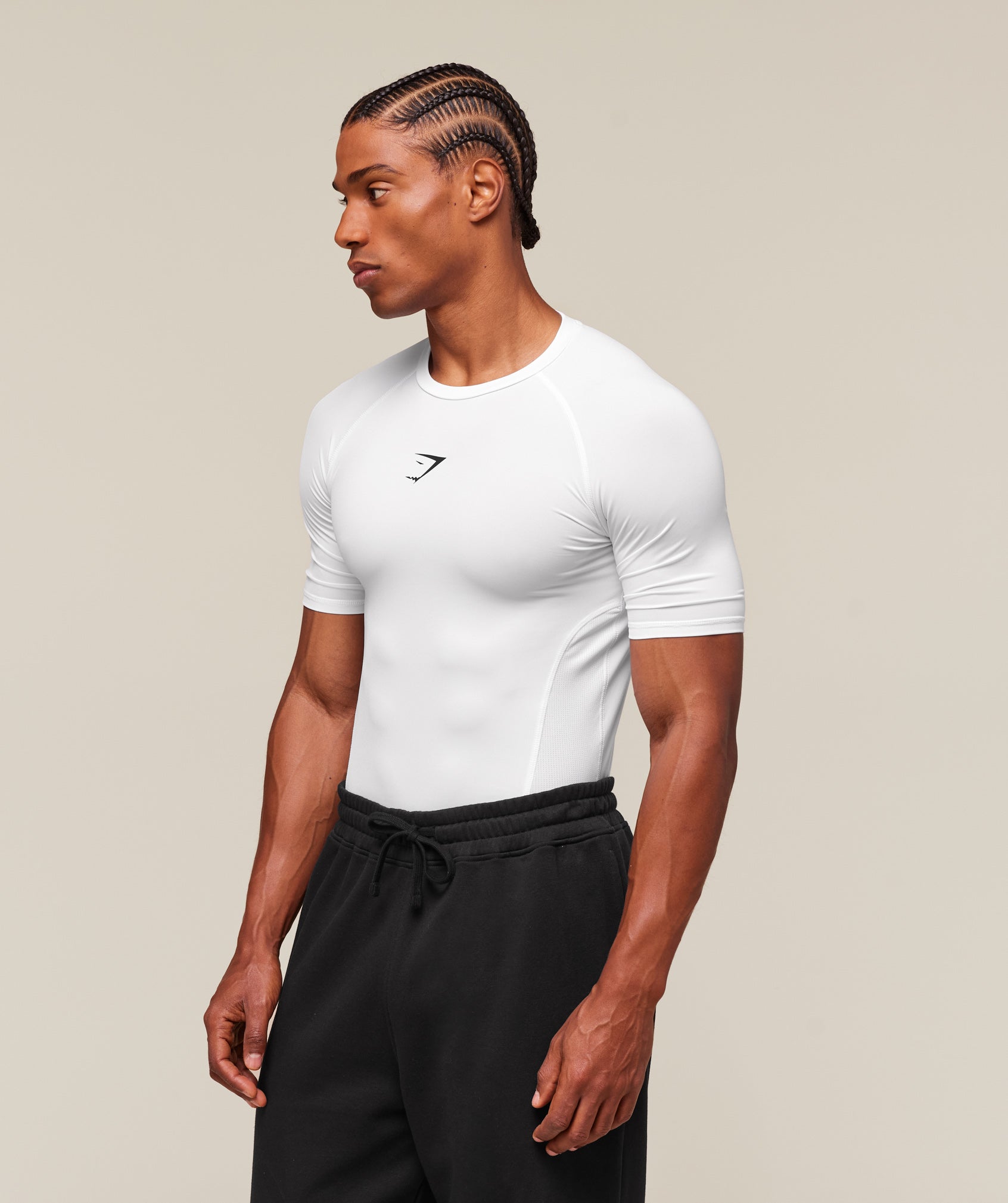 Gymshark Element Baselayer T-Shirt White