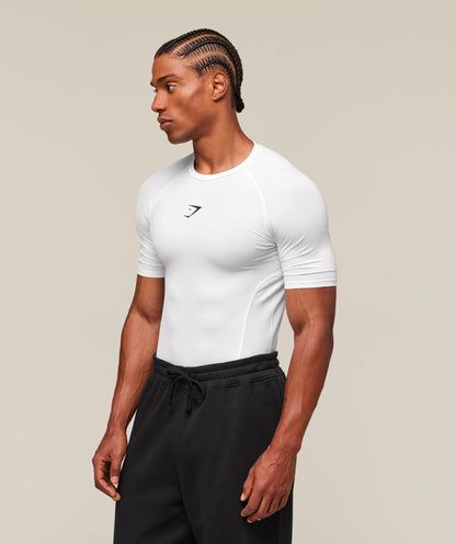 Gymshark Element Baselayer T-Shirt White