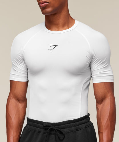 Gymshark Element Baselayer T-Shirt White