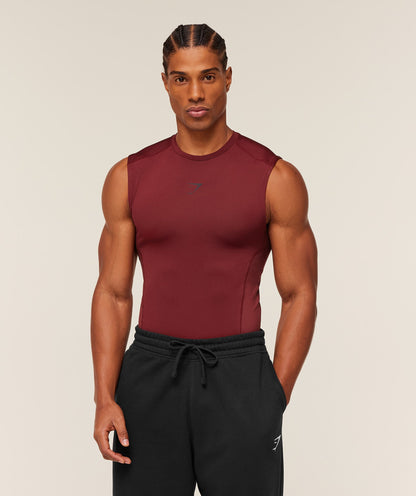 Gymshark Element Tank Sets Red
