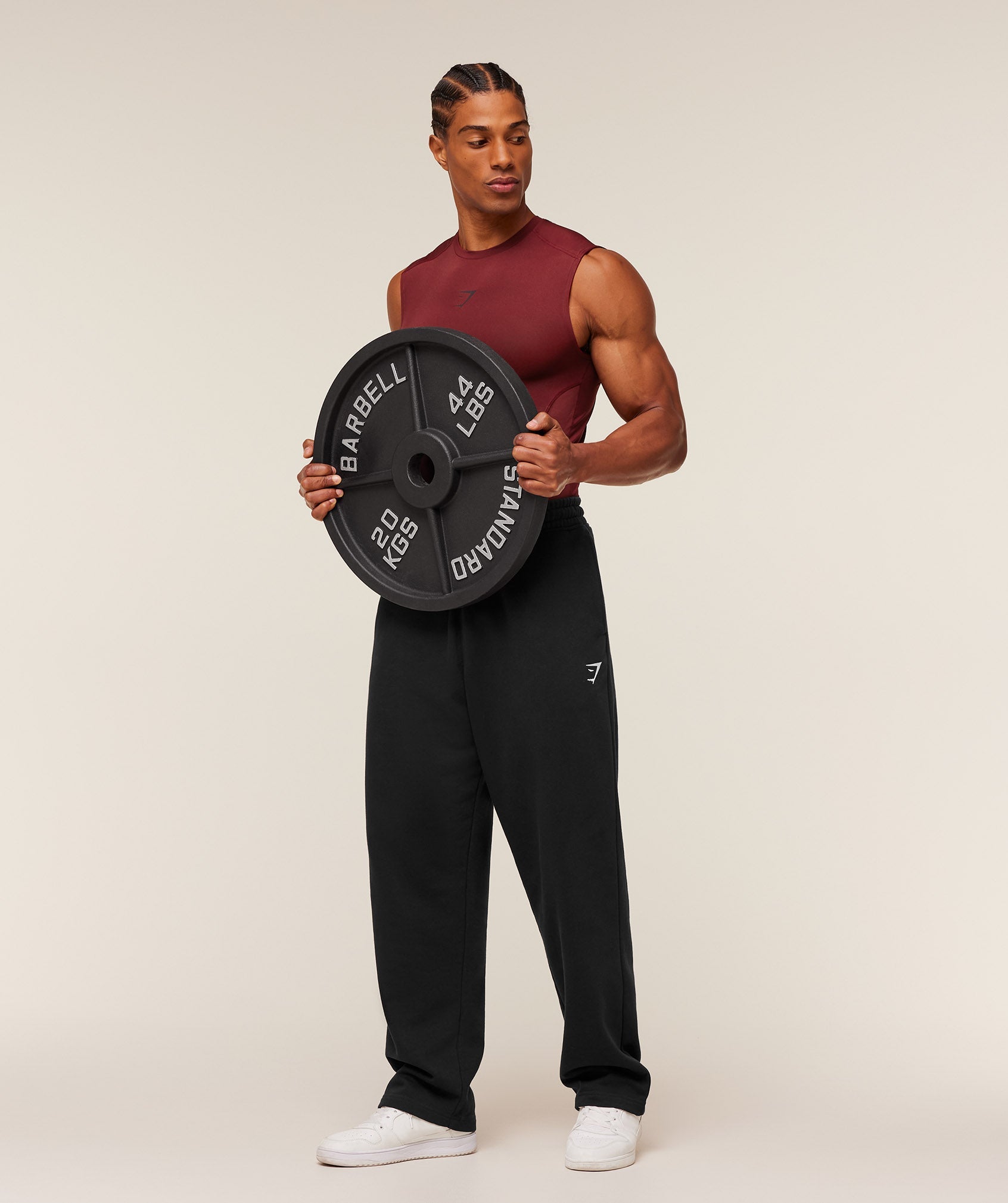 Gymshark Element Tank Sets Red