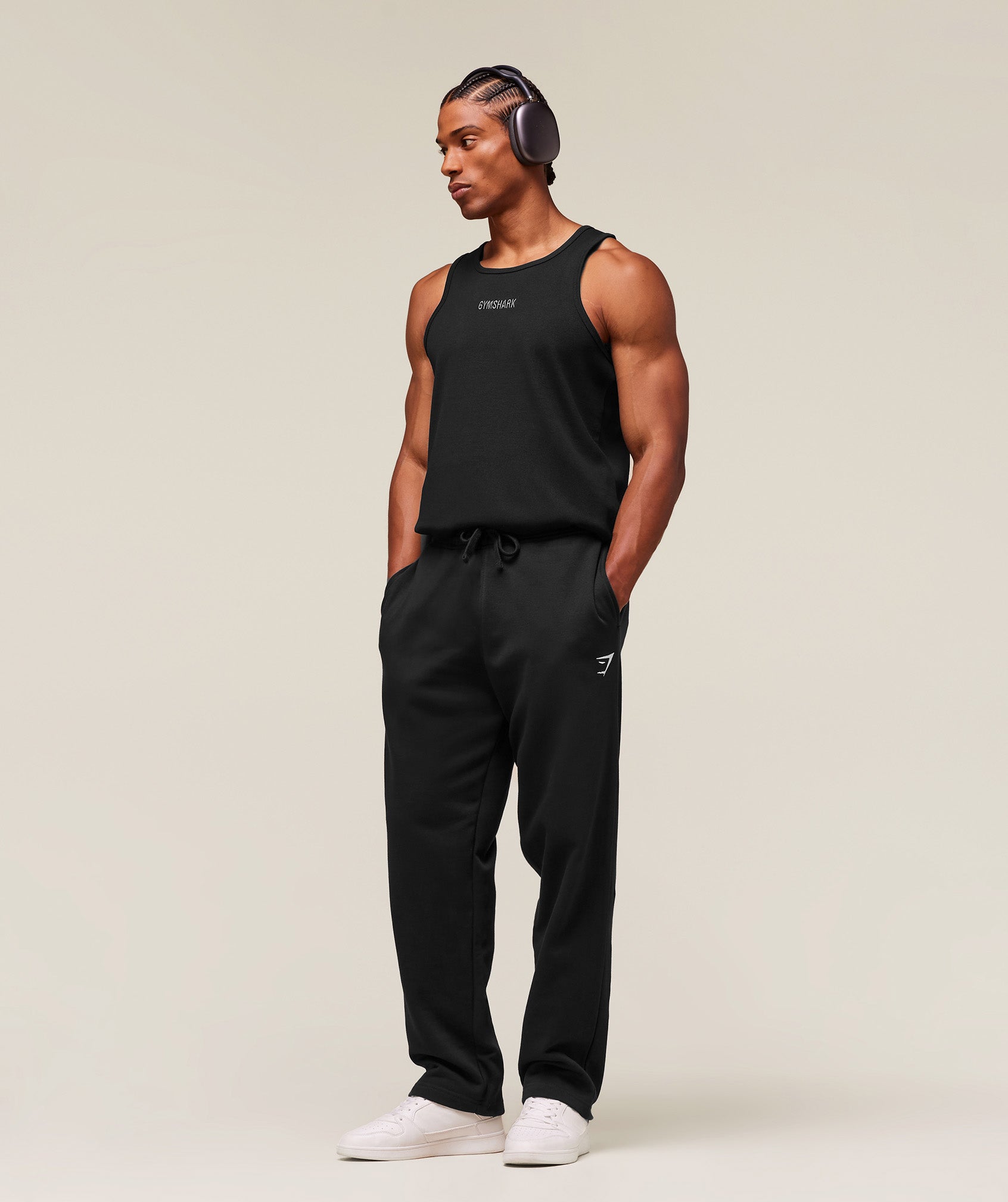 Gymshark Premium Ribbed Tank Black