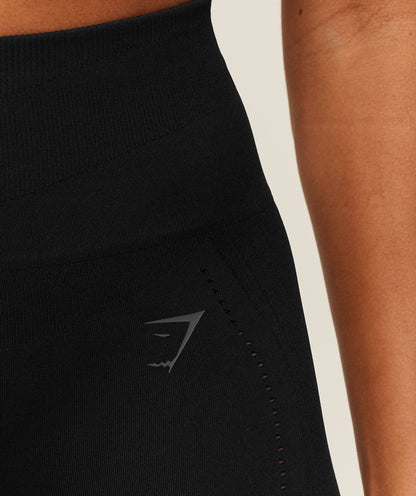 Women's Gymshark Energise Seamless Leggings Black