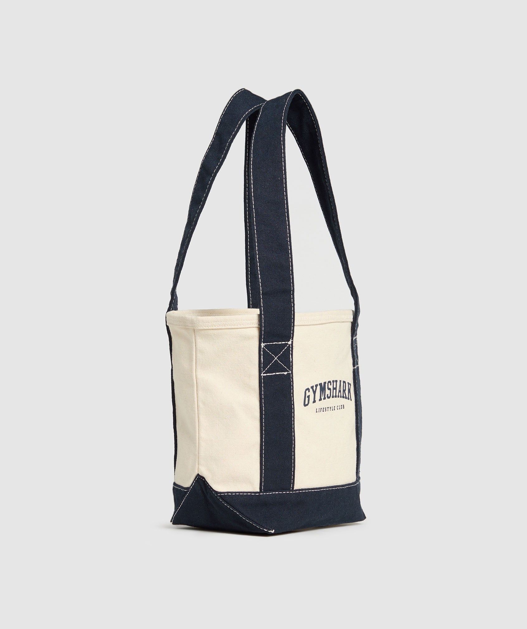 Women's Gymshark Collegiate Mini Tote Oat White