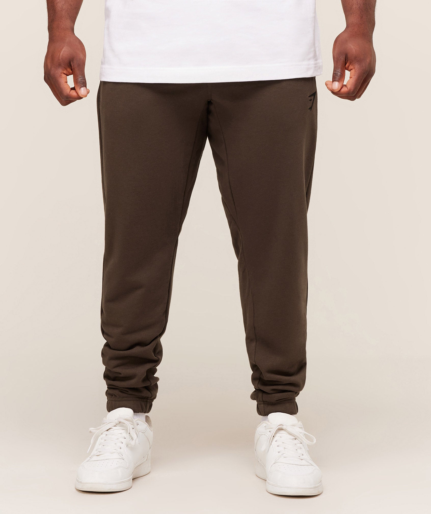 Gymshark Essential Oversized Joggers Archive Brown