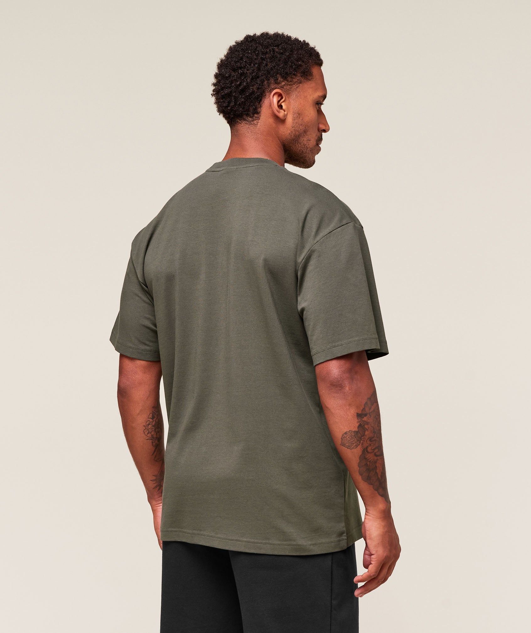 Gymshark Essential Oversized T-Shirt Strength Green
