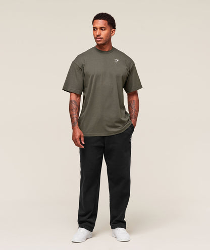Gymshark Essential Oversized T-Shirt Strength Green