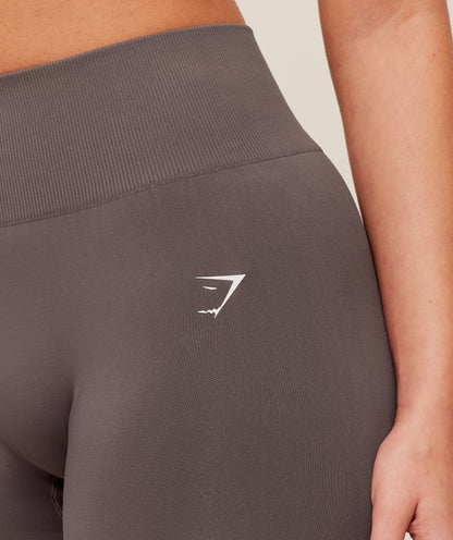 Women's Gymshark Everyday Seamless Flared Legging 2.0 Cool Brown