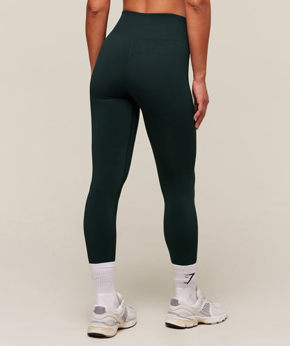 Women's Gymshark Everyday Seamless Graphic Leggings Darkest Teal