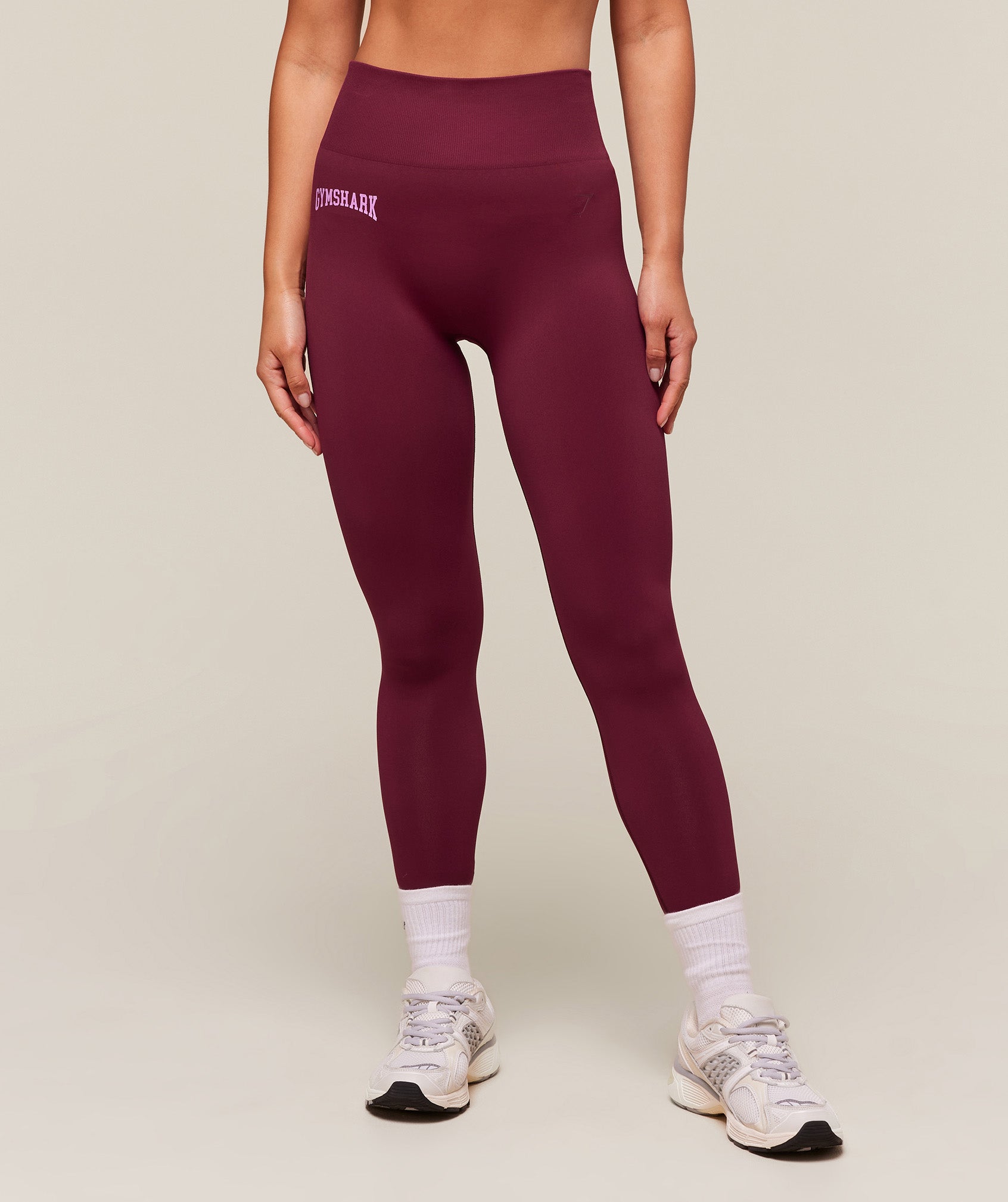 Women's Gymshark Everyday Seamless Graphic Leggings Strong Pink