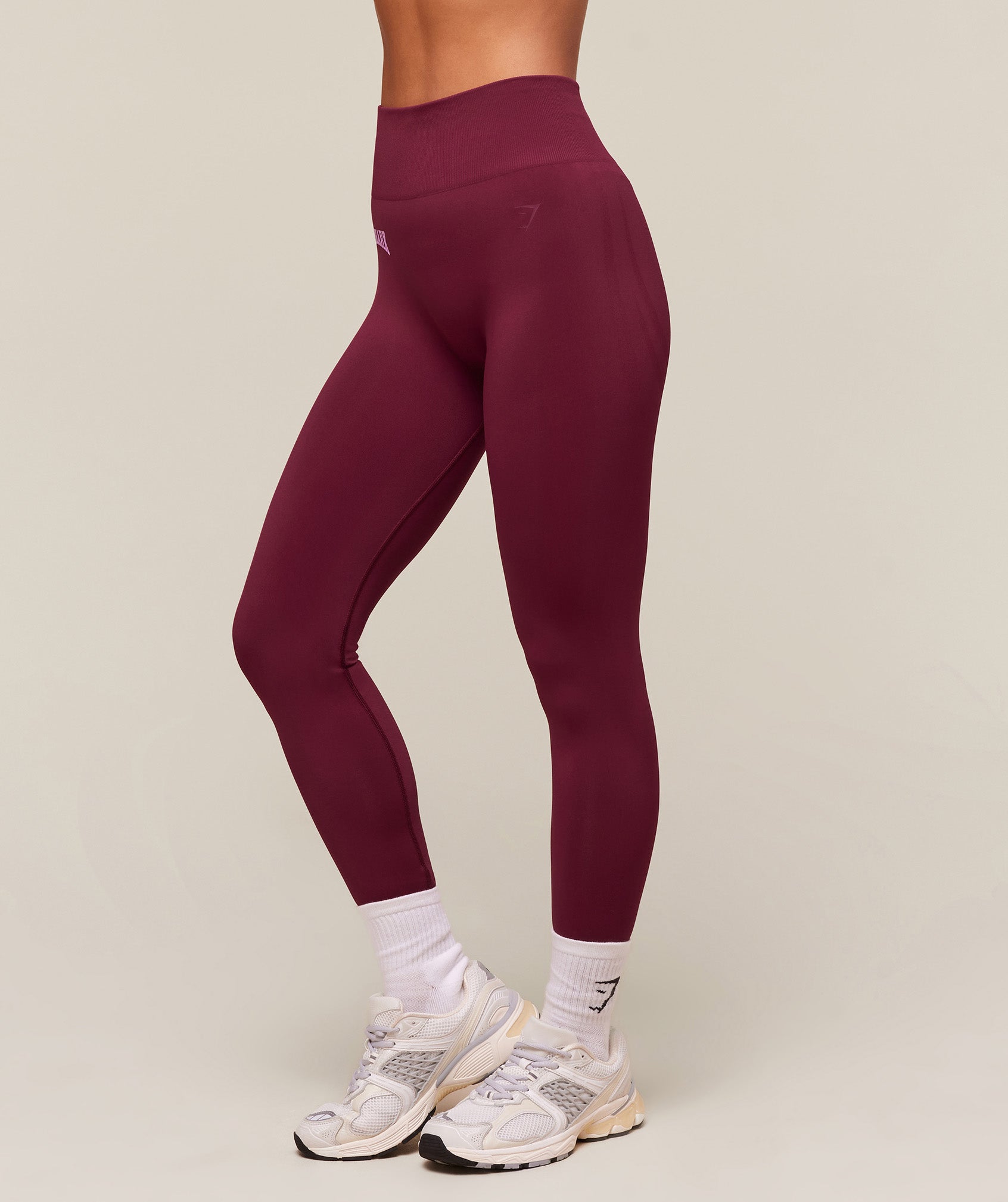 Women's Gymshark Everyday Seamless Graphic Leggings Strong Pink