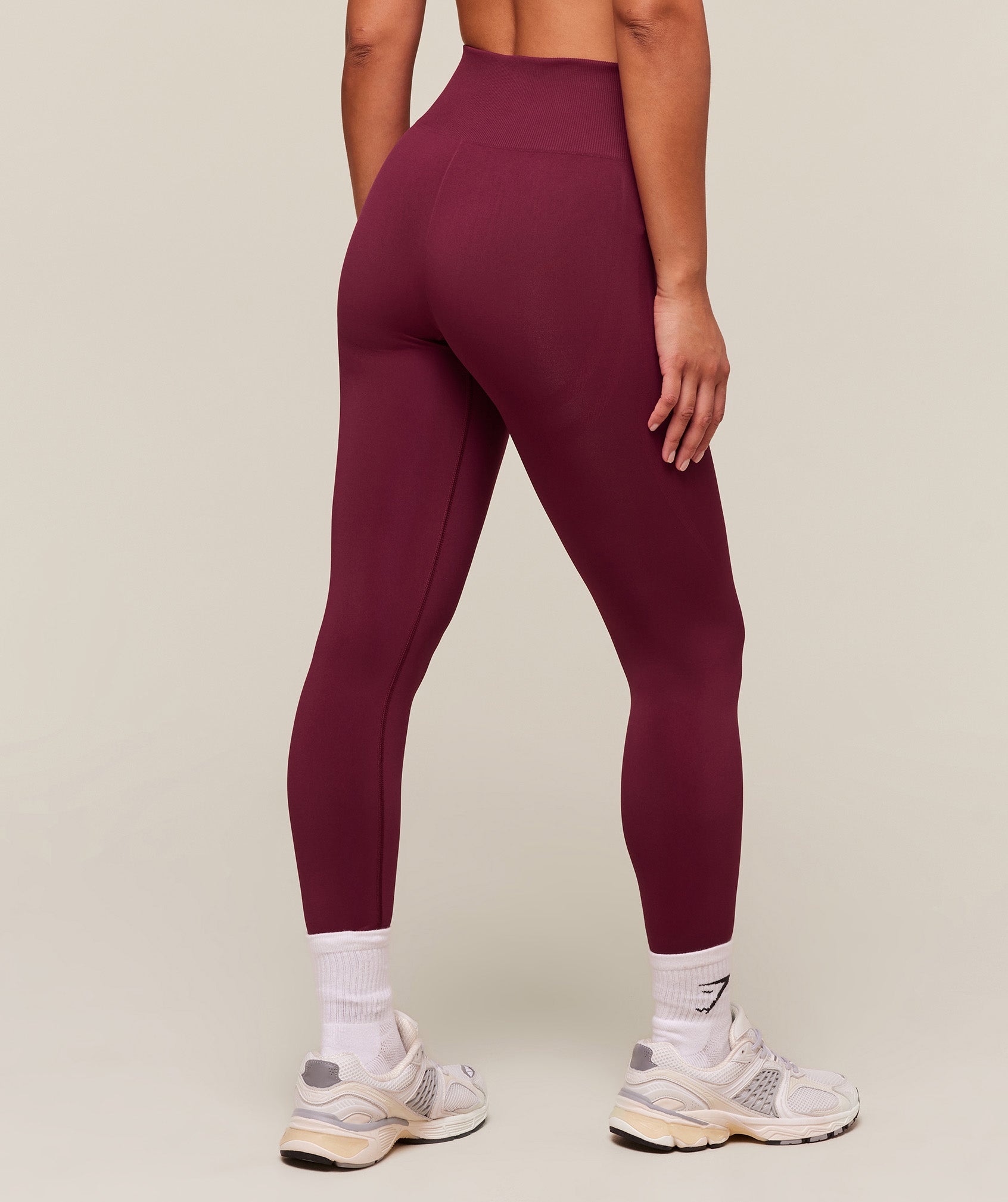 Women's Gymshark Everyday Seamless Graphic Leggings Strong Pink