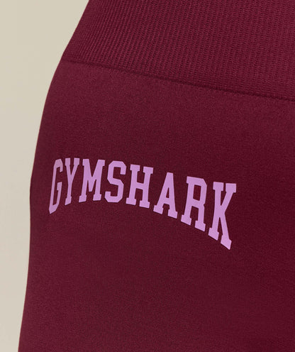 Women's Gymshark Everyday Seamless Graphic Leggings Strong Pink