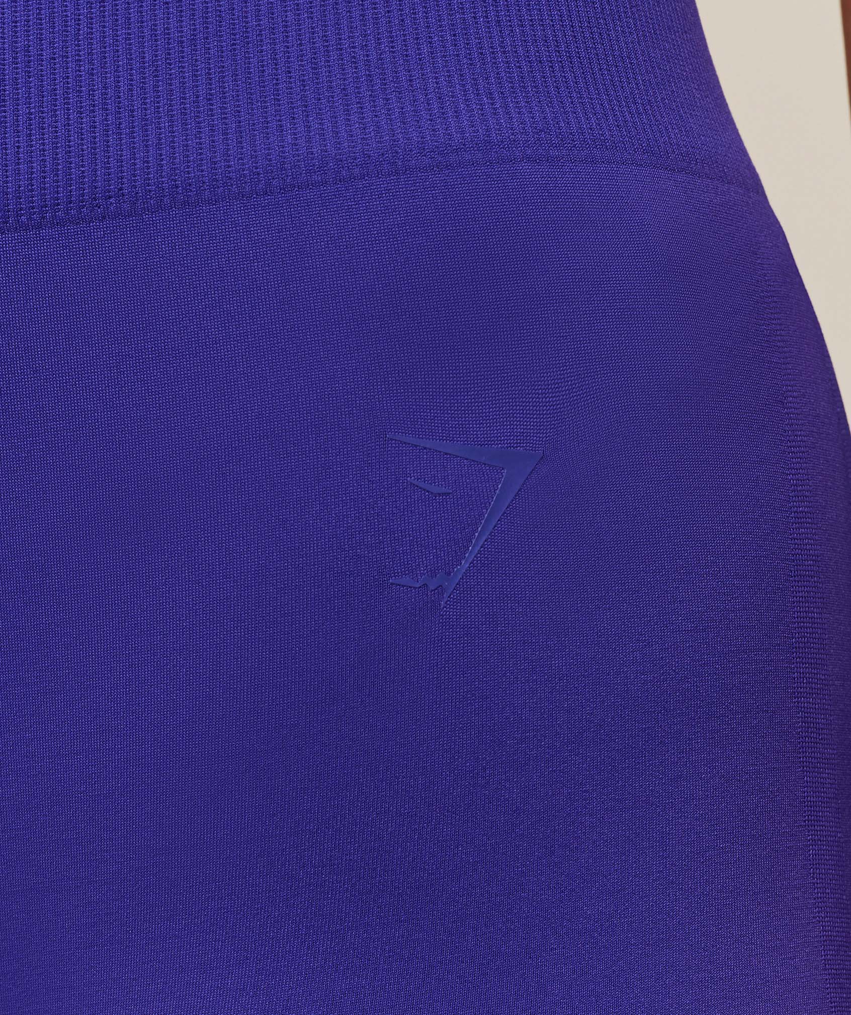 Women's Gymshark Everyday Seamless Graphic Tank Cobalt Purple