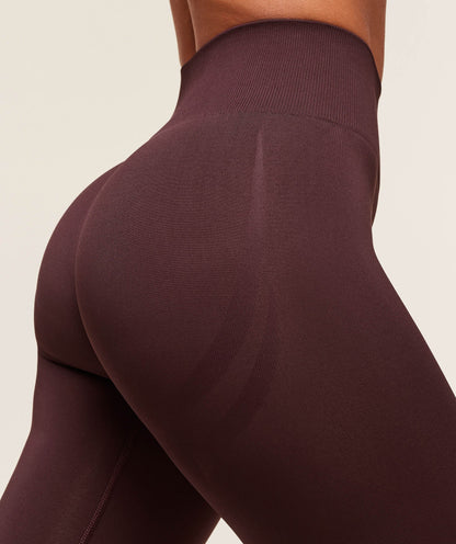 Women's Gymshark Everyday Seamless Capri Legging Cherry Purple