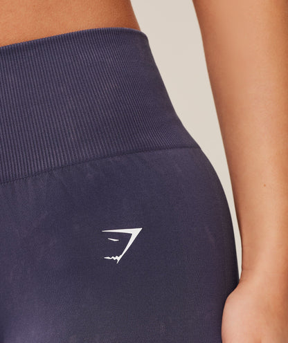 Women's Gymshark Washed Leggings Gs Midnight Purple