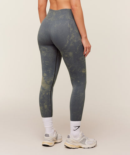 Women's Gymshark Everyday Seamless Washed Legging 2.0 Gs Onyx Grey