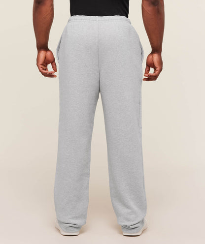 Gymshark Fade Graphic Straight Leg Jogger Light Grey Core Marl