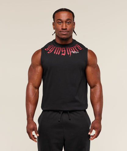 Gymshark Fade Graphic Tank Gs Black