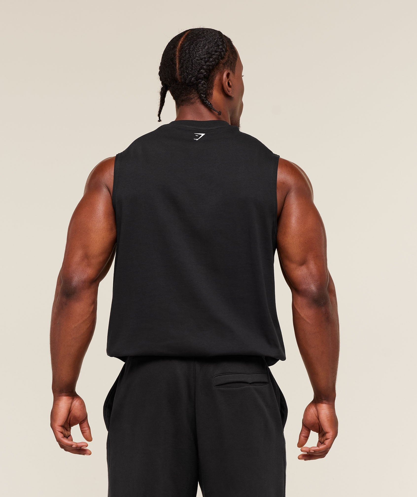 Gymshark Fade Graphic Tank Gs Black
