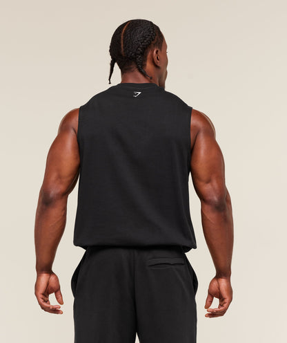 Gymshark Fade Graphic Tank Gs Black
