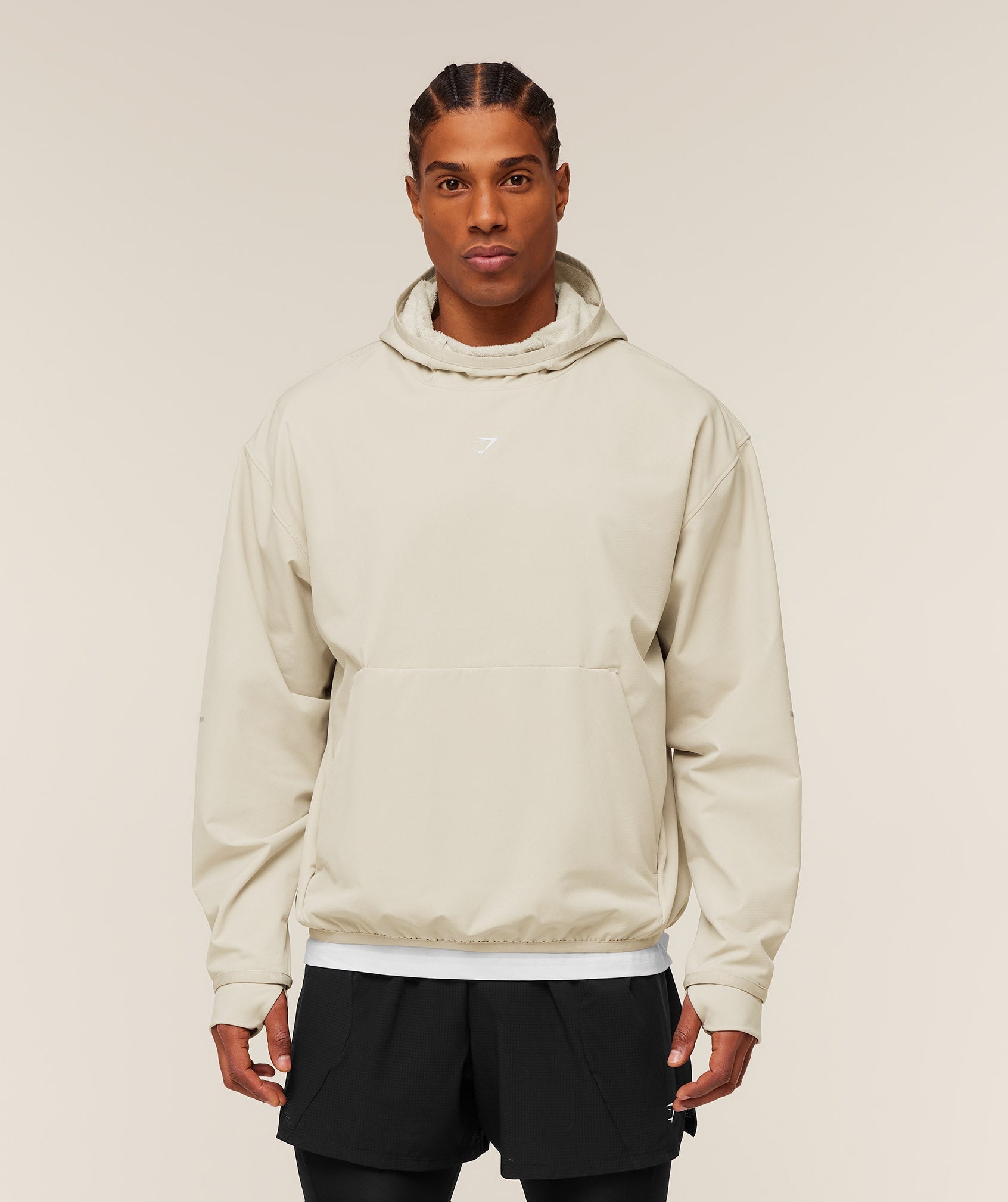 Gymshark Find Your Speed Hoodie Pebble Grey